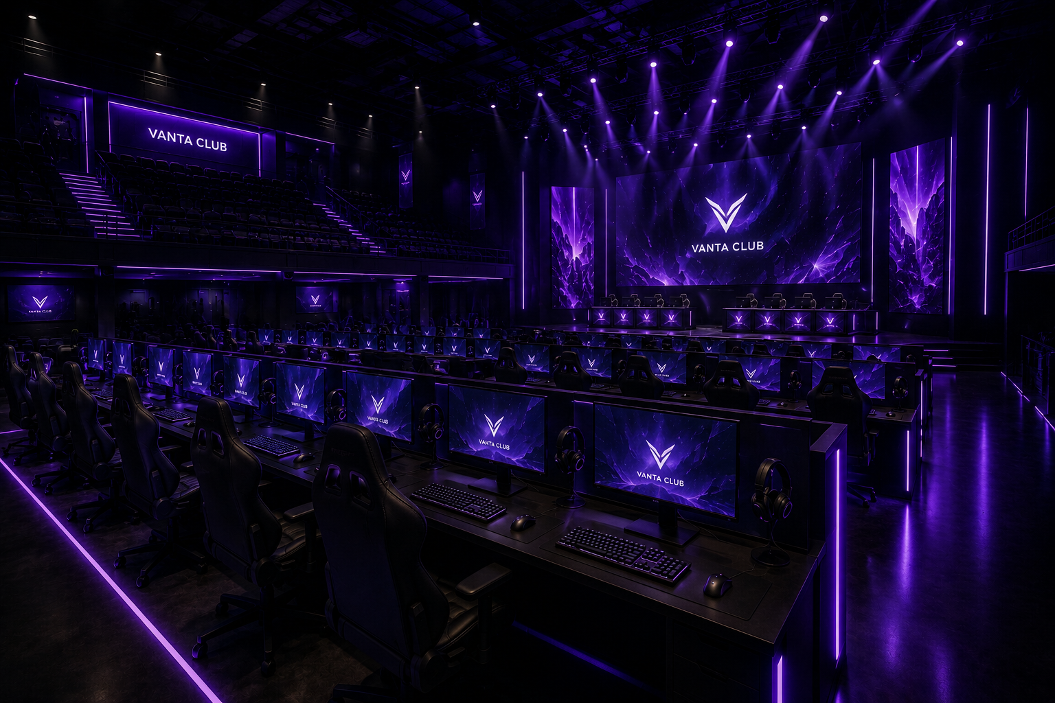 Турнирная киберспортивная арена Vanta Club